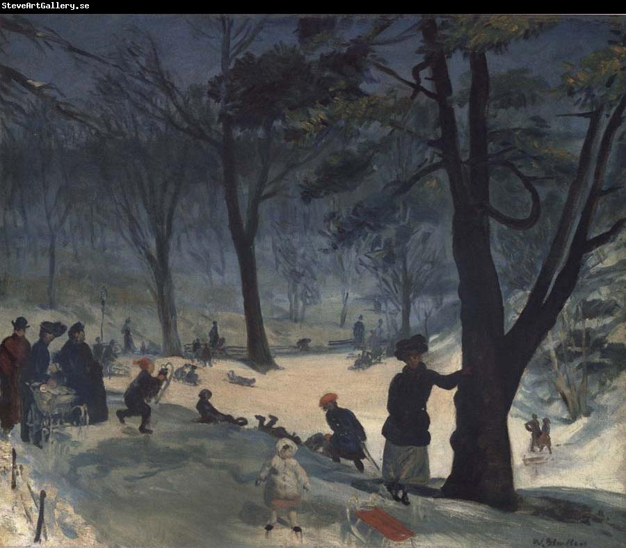 William Glackens Central Park